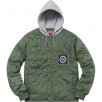Thumbnail for Quilted Liner Hooded Jacket