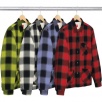 Thumbnail Buffalo Plaid Sherpa Lined Chore Shirt