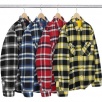 Thumbnail Quilted Arc Logo Flannel Shirt