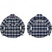 Thumbnail for Quilted Arc Logo Flannel Shirt