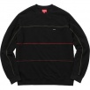 Thumbnail for Multicolor Piping Pique Crewneck