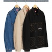 Thumbnail Diamond Stitch Denim Chore Coat