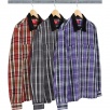 Thumbnail Plaid Thermal Zip Up Shirt