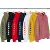 Thumbnail Gradient Sleeve Hooded Sweatshirt