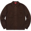 Thumbnail for Corduroy Detailed Zip Sweater