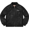 Thumbnail for Martin Wong Supreme Schott 8-Ball Leather Varsity Jacket