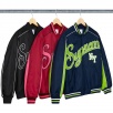 Thumbnail Contrast Script Varsity Jacket