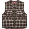 Thumbnail for Tartan Flannel Cargo Vest
