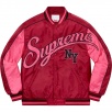 Thumbnail for Contrast Script Varsity Jacket