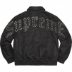 Thumbnail for Pebbled Leather Varsity Jacket