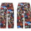 Thumbnail Nas and DMX Collage Double Knee Denim Painter Pant