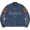 Thumbnail for Supreme Vanson Leathers Cordura Denim Jacket