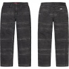 Supreme Layered Jean Black