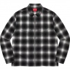 Thumbnail for Shadow Plaid Flannel Zip Up Shirt