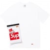 Thumbnail for Supreme Hanes Tagless Tees (3 Pack)