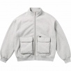 Thumbnail for Cargo Pocket Zip Up Sweatshirt