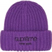 Thumbnail for Classic Logo Chunky Ribbed Beanie