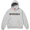 Thumbnail for Collegiate Patchwork Leather Hooded Sweatshirt