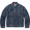 Thumbnail for Crackle Denim Trucker Jacket