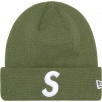 Thumbnail for New Era S Logo Beanie