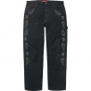 Thumbnail for Paisley Studded Double Knee Painter Pant