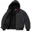 Thumbnail for Plaid Wool Hooded Work Jacket
