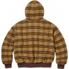 Thumbnail for Plaid Wool Hooded Work Jacket