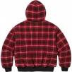 Thumbnail for Plaid Wool Hooded Work Jacket