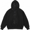 Thumbnail for Satin Appliqué Hooded Sweatshirt