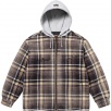 Thumbnail for Supreme Dickies Plaid Hooded Zip Up Shirt