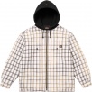 Thumbnail for Supreme Dickies Plaid Hooded Zip Up Shirt