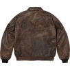 Thumbnail for Supreme Stone Island Leather Bomber Jacket