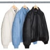 Thumbnail GORE-TEX Infinium WINDSTOPPER Leather Varsity Jacket