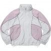 Thumbnail for Logo Piping Hooded Track Jacket