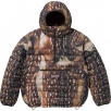 Thumbnail for Micro Down Half Zip Hooded Pullover