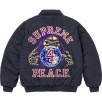 Thumbnail for Peace Embroidered Work Jacket