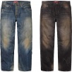 Thumbnail  Distressed Loose Fit Selvedge Jean