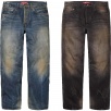 Thumbnail Distressed Loose Fit Selvedge Jean