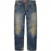 Thumbnail for  Distressed Loose Fit Selvedge Jean