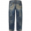 Thumbnail for  Distressed Loose Fit Selvedge Jean