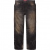 Thumbnail for  Distressed Loose Fit Selvedge Jean