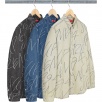 Thumbnail Handwriting Jacquard Denim Shirt