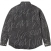Thumbnail for Handwriting Jacquard Denim Shirt