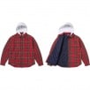 Thumbnail for Tartan Flannel Hooded Shirt