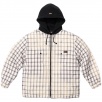 Thumbnail for Supreme Dickies Plaid Hooded Zip Up Shirt