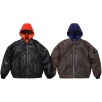 Thumbnail Supreme Stone Island Leather Bomber Jacket