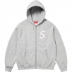 Thumbnail for S Logo Zip Up Hooded Sweatshirt