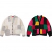 Patchwork Cable Knit Cardigan   fall winter    Supreme