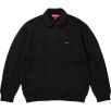 Supreme Small Box Polo Sweater Black