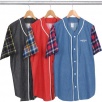 Thumbnail Denim Flannel Baseball Shirt